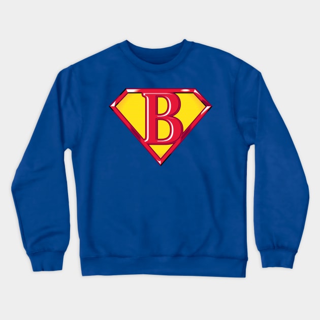 Super B Crewneck Sweatshirt by detective651